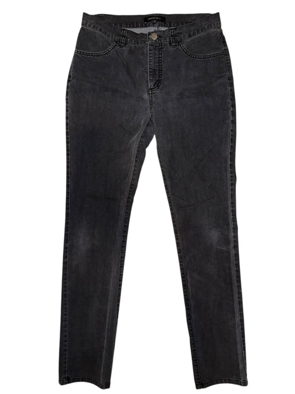 Lafayette 148 New York Gray/Black Jeans - Size 2